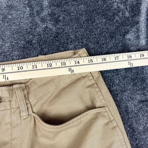 Banana Republic Riding Pants Tie Ankle Cargo Button Fly Khaki Women's 8 Long NWT - Picture 6 of 10